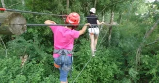 Parcours dans les arbres - Accrobranche Jonzac