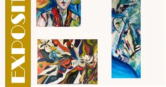 Exposition peinture de Stéphanie Haye à l'Église d'Usseau