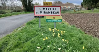 Saint-Martial-de-Mirambeau, Village Fleuri Saint-Martial-de-Mirambeau, Village Fleuri